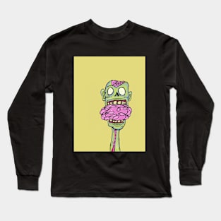 Zombie Brains Long Sleeve T-Shirt